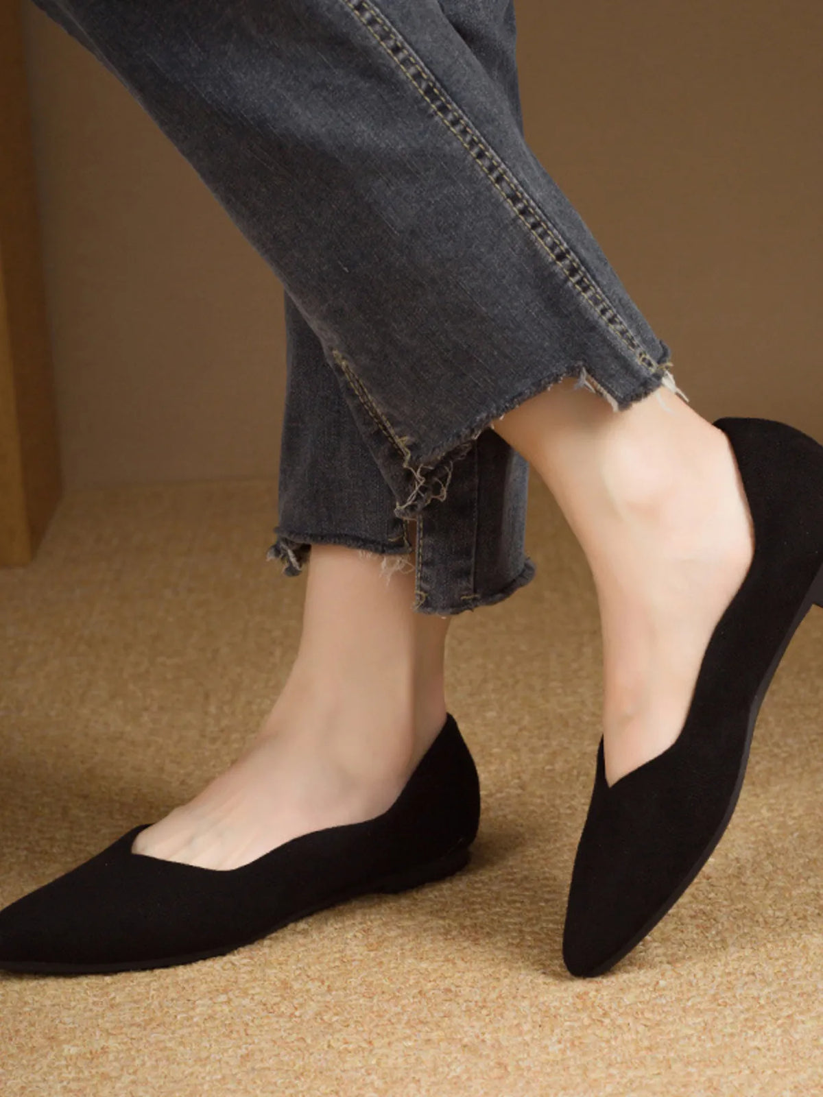 Classic Pointed-Toe Flats