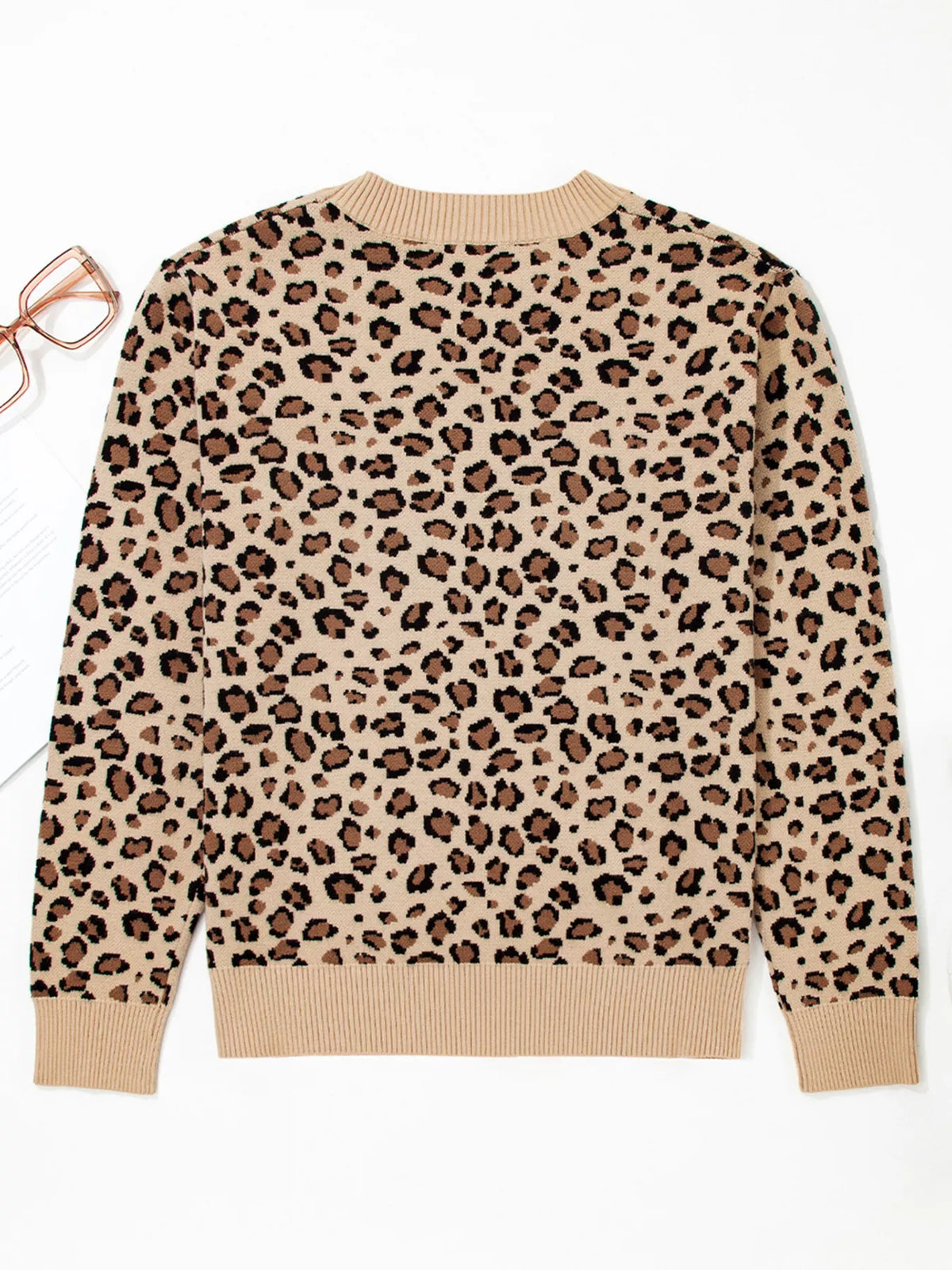 Leopard Long Sleeve Sweater