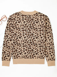 Leopard Long Sleeve Sweater
