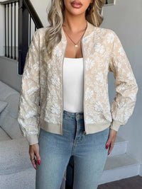 Botanical Lightweight Bomber Jacket