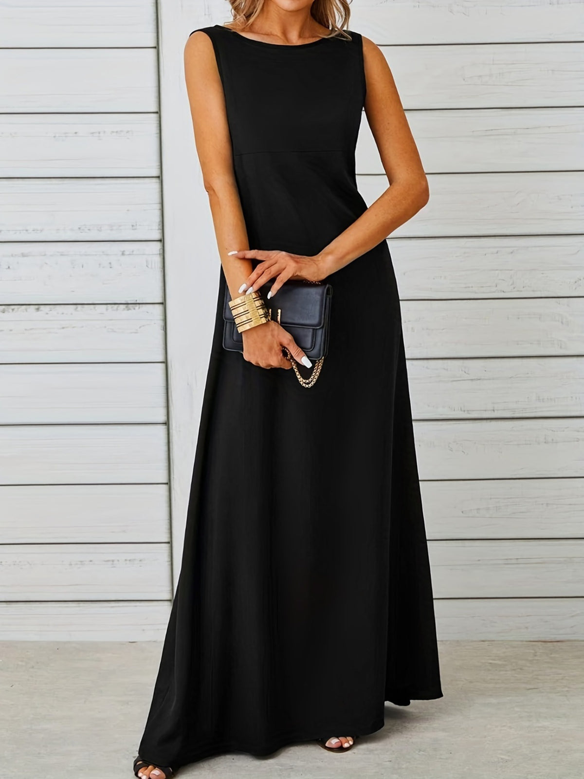 Breezy Sleeveless Maxi Dress