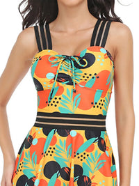Tropical Sweetheart Tankini Set