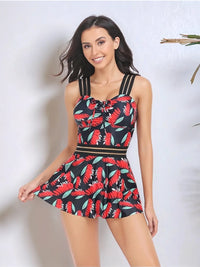 Tropical Sweetheart Tankini Set