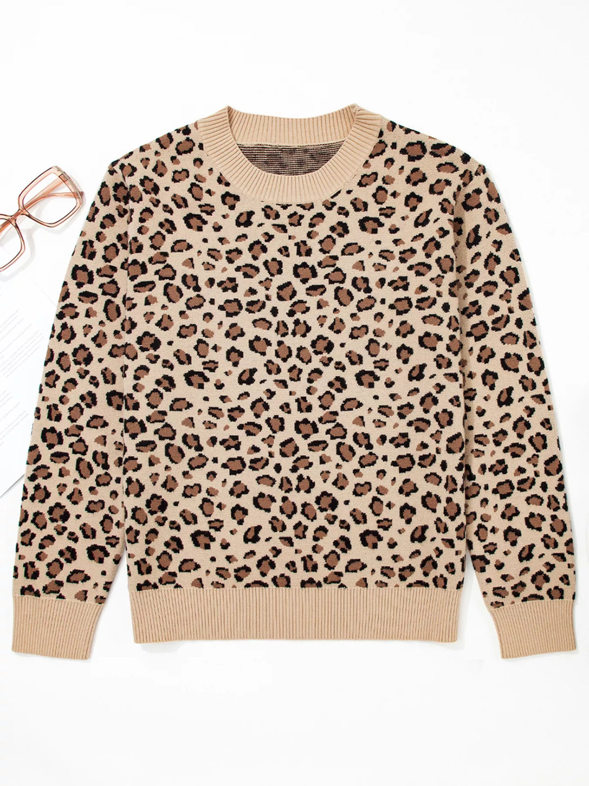 Leopard Long Sleeve Sweater