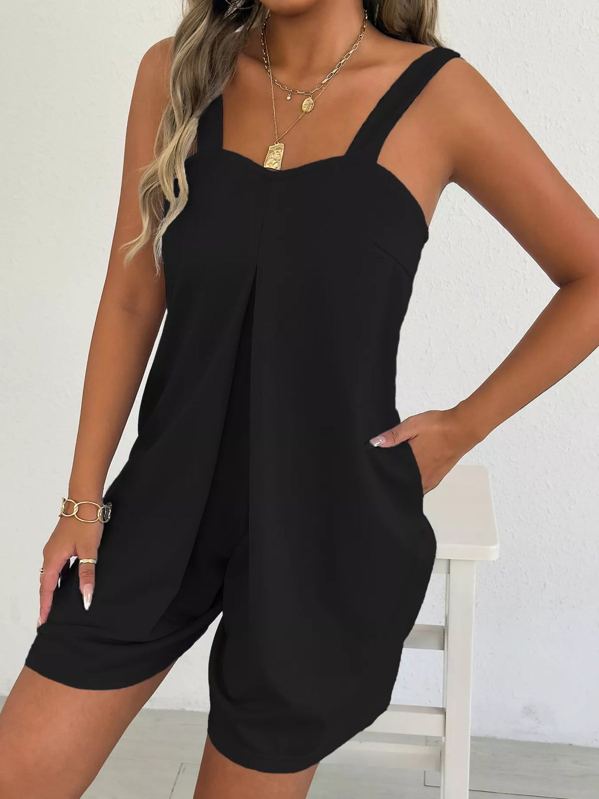Effortless Sleeveless Playsuit