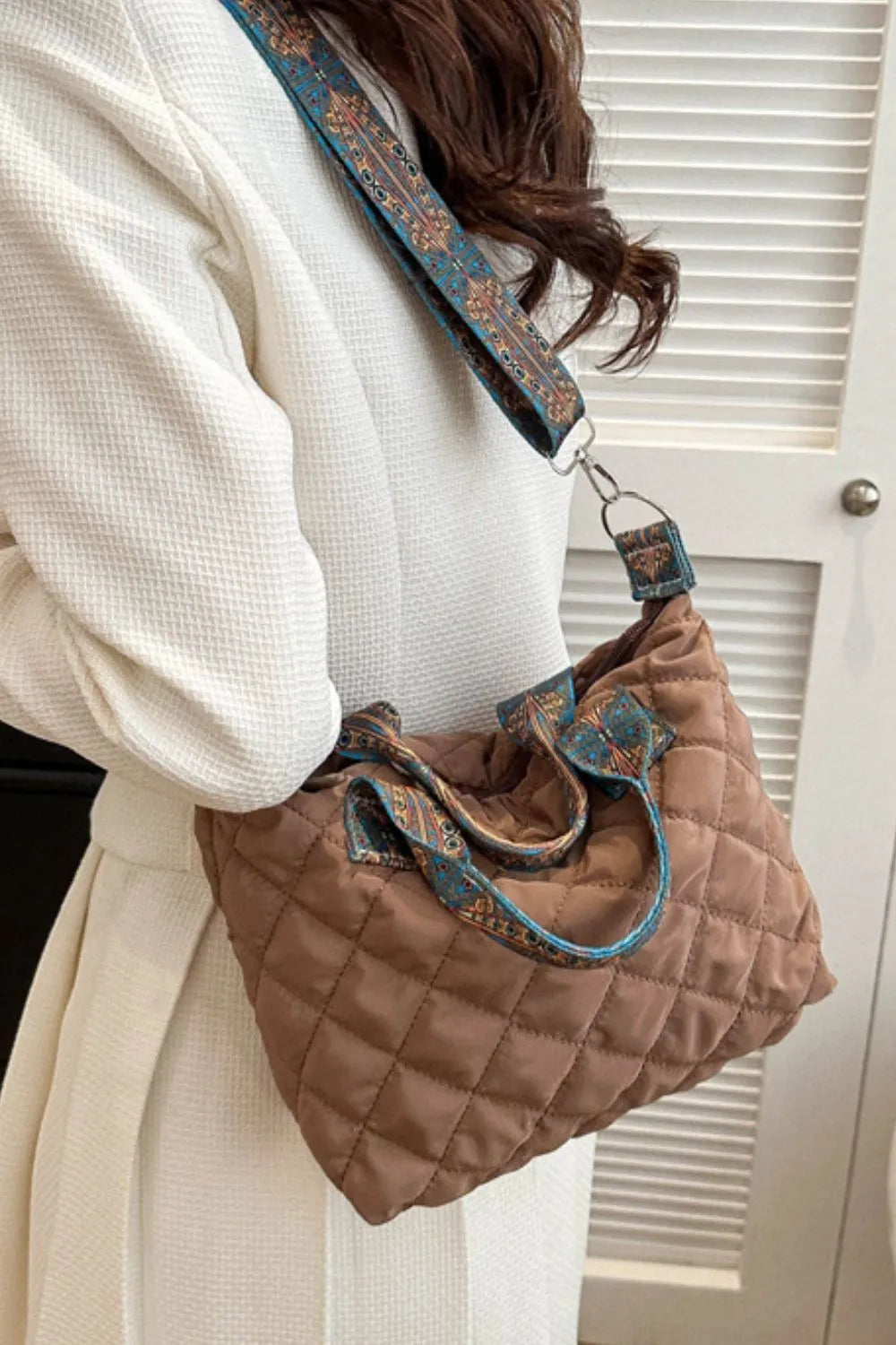 Cloud-Quilted Slouch Handbag