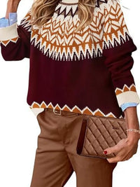 Cosy Fair Isle Knit Jumper