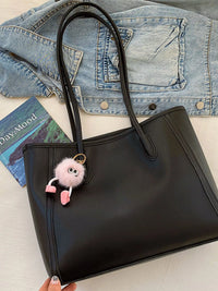 Everyday Faux-Leather Tote Bag
