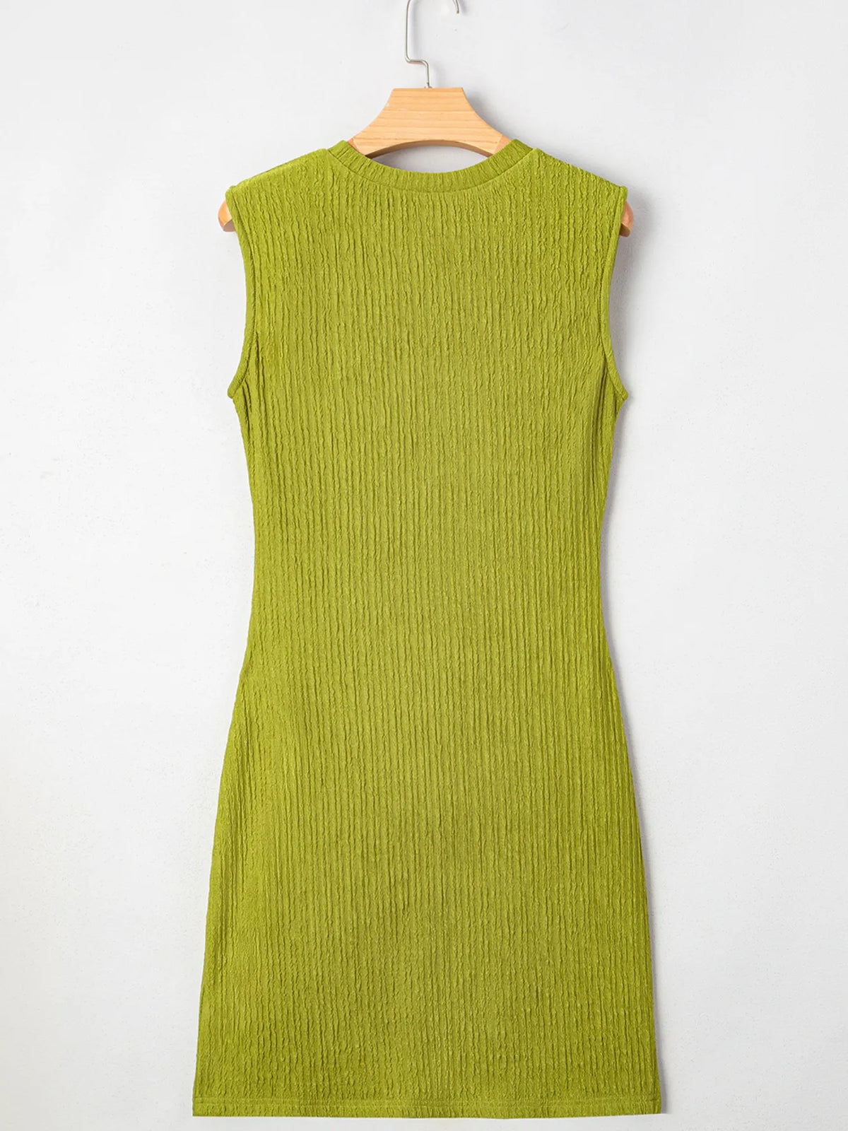 Second-Skin Ribbed Bodycon Dress