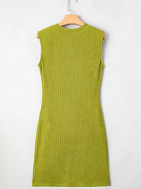 Second-Skin Ribbed Bodycon Dress