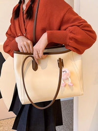 Everyday Faux-Leather Tote Bag