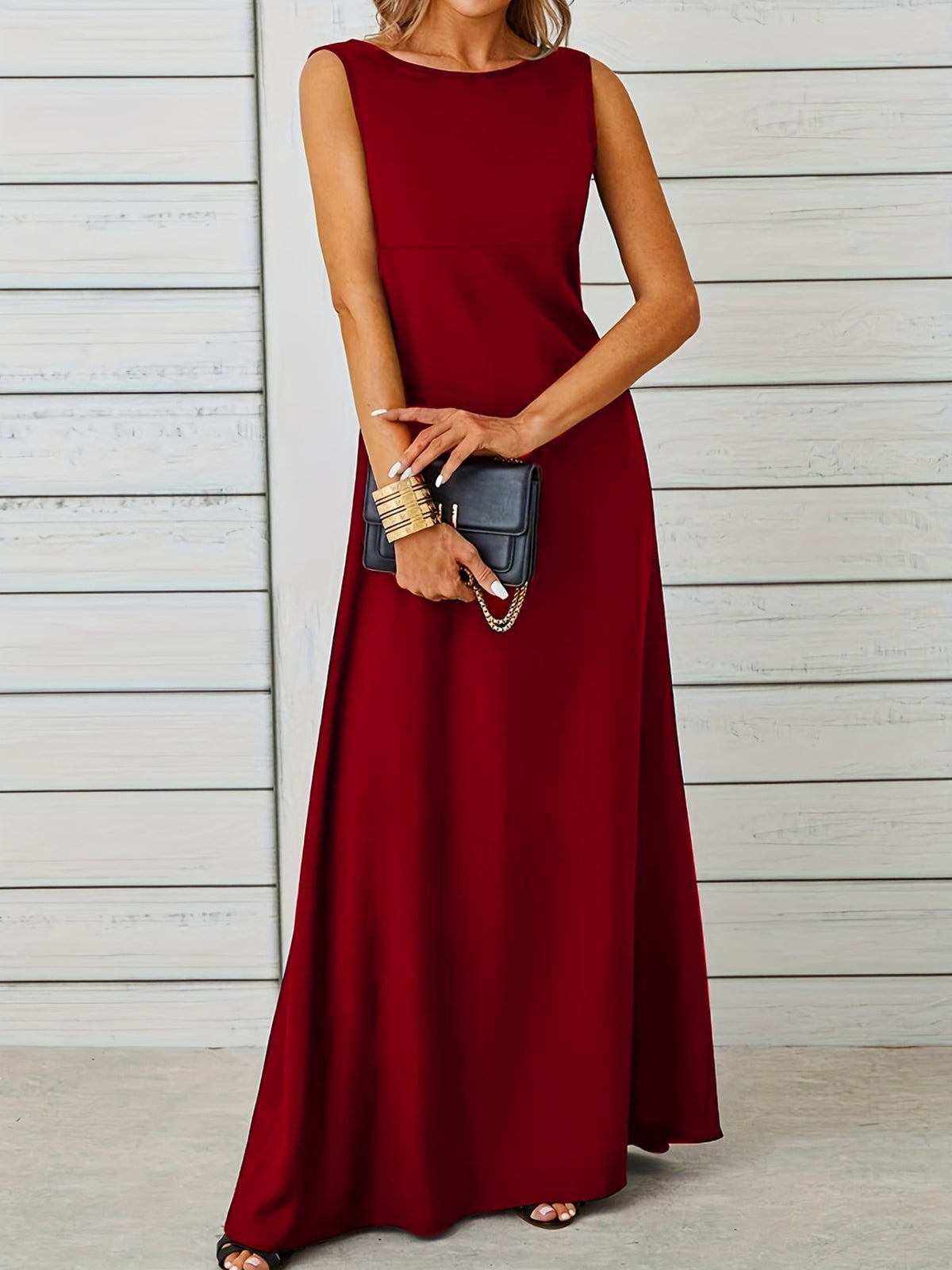 Breezy Sleeveless Maxi Dress