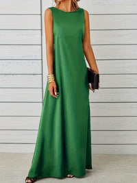 Breezy Sleeveless Maxi Dress