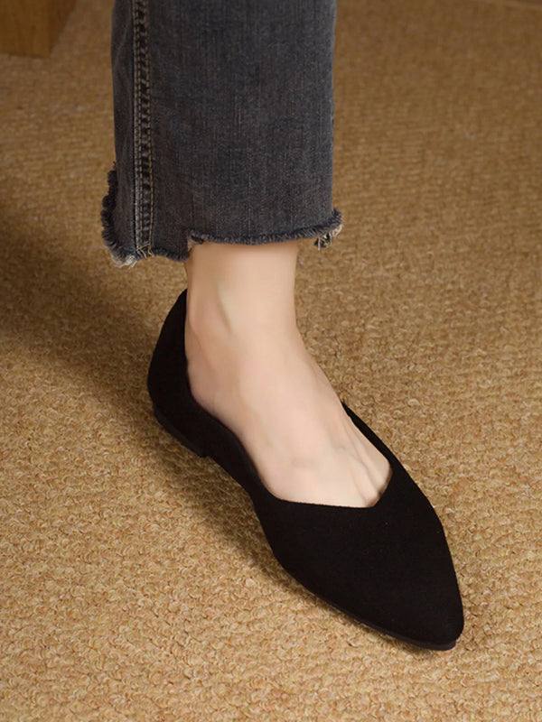Classic Pointed-Toe Flats