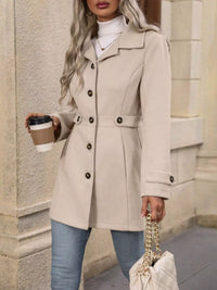 Belted Longline Trench Coat