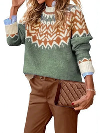 Cosy Fair Isle Knit Jumper