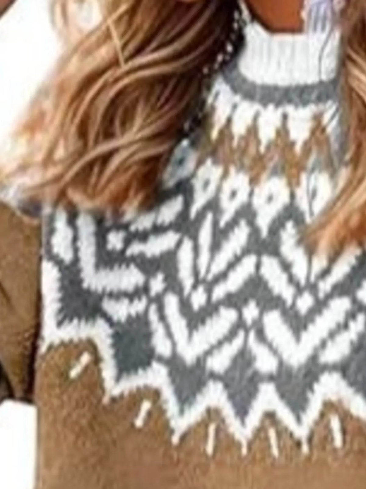 Cosy Fair Isle Knit Jumper