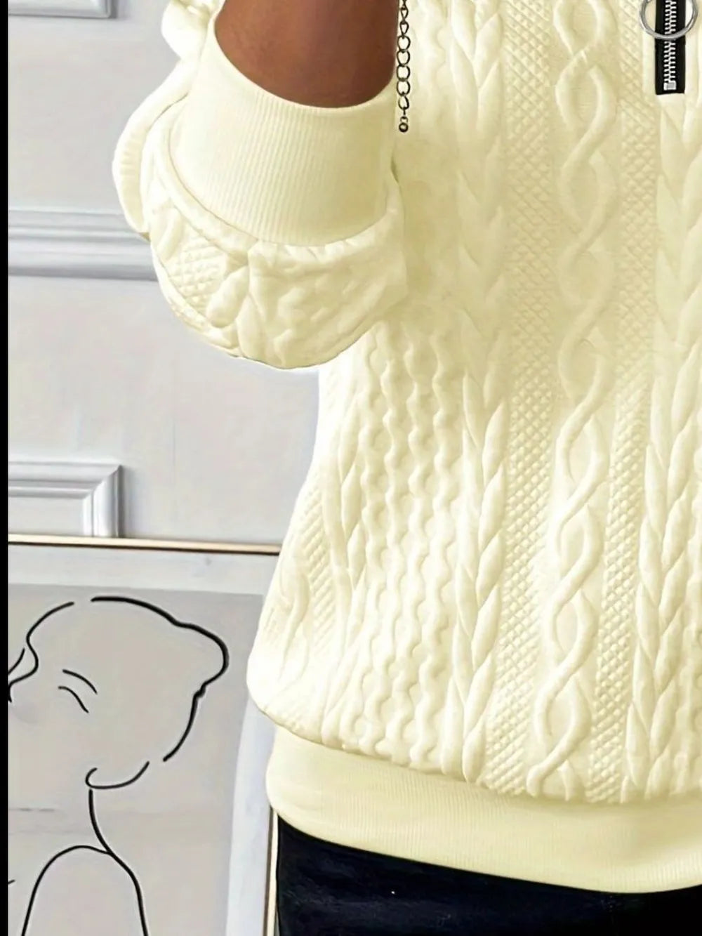 Weekend Half-Zip Sweatshirt
