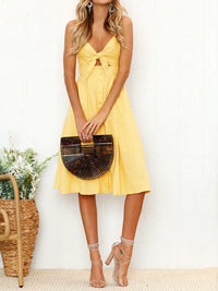 Sunshine Bow-Front Sweetheart Sundress