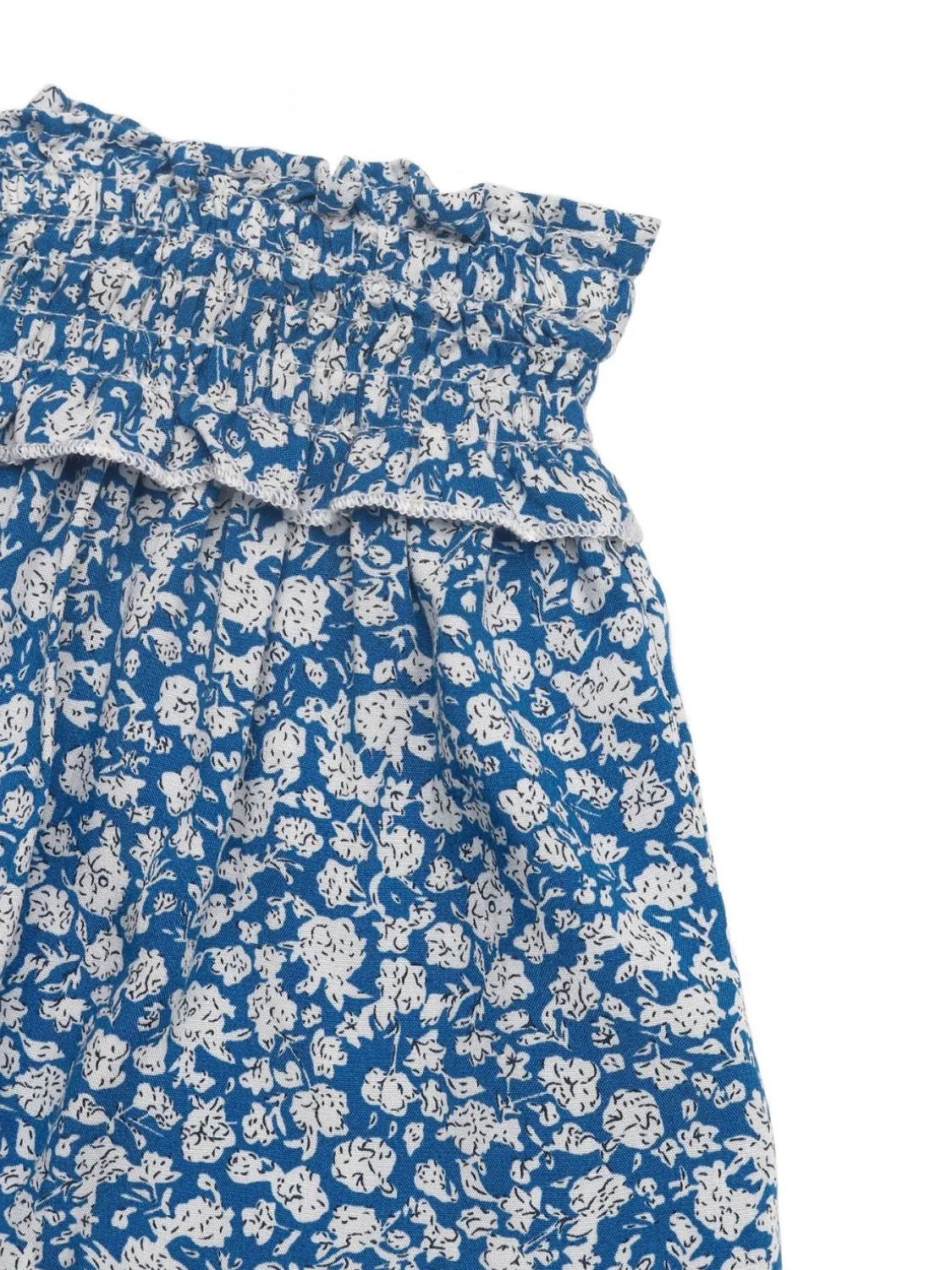 Bluebell Tassel Frill Mini Skirt