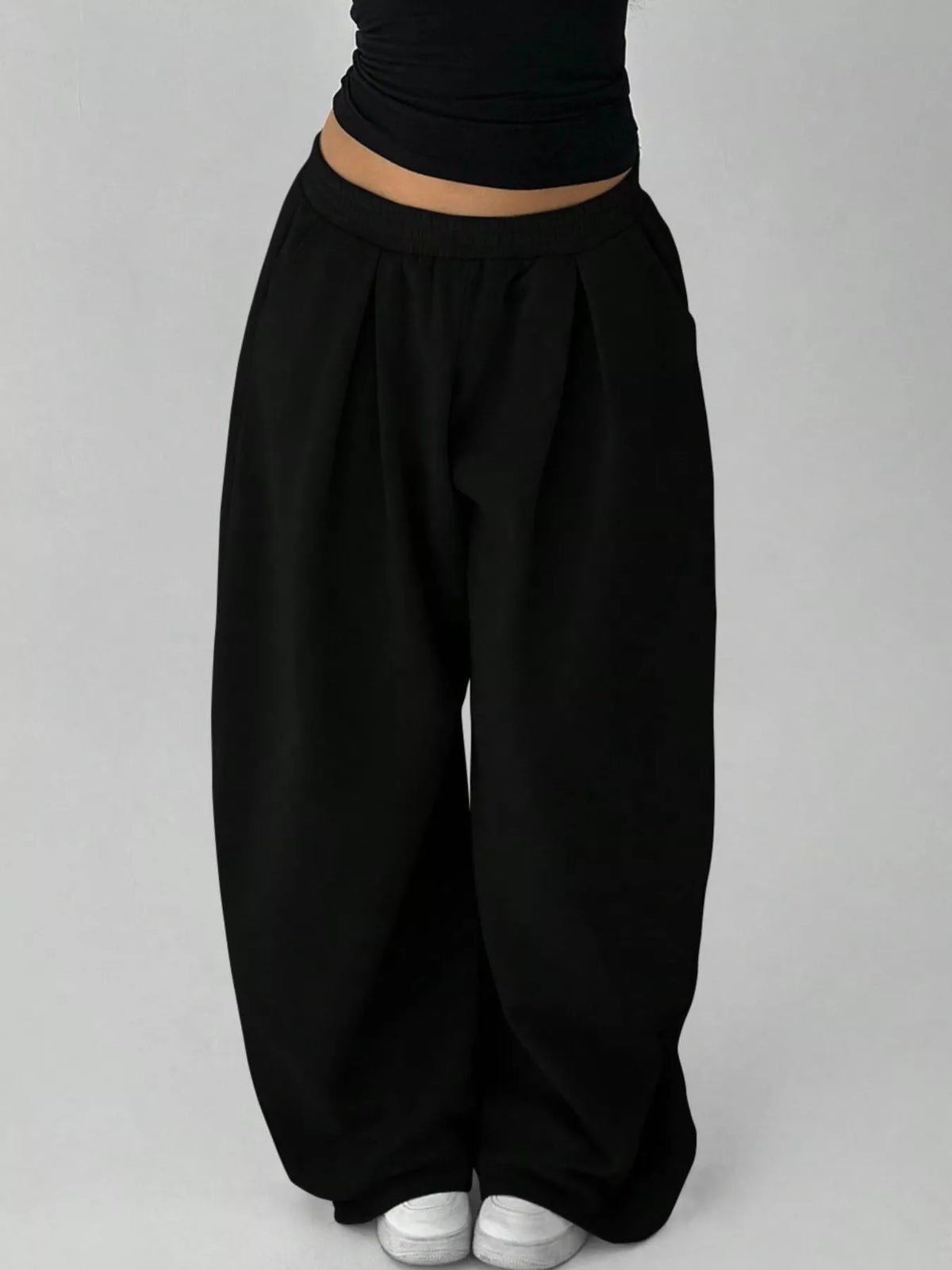 Wide-Leg Lounge Joggers