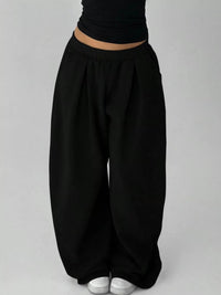 Wide-Leg Lounge Joggers