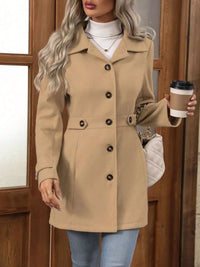 Belted Longline Trench Coat