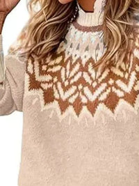 Cosy Fair Isle Knit Jumper
