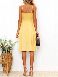 Sunshine Bow-Front Sweetheart Sundress