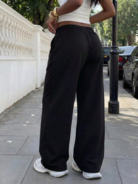 Wide-Leg Lounge Joggers