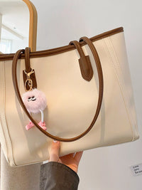 Everyday Faux-Leather Tote Bag