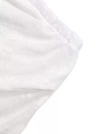 Lace Ruched Bandeau Top