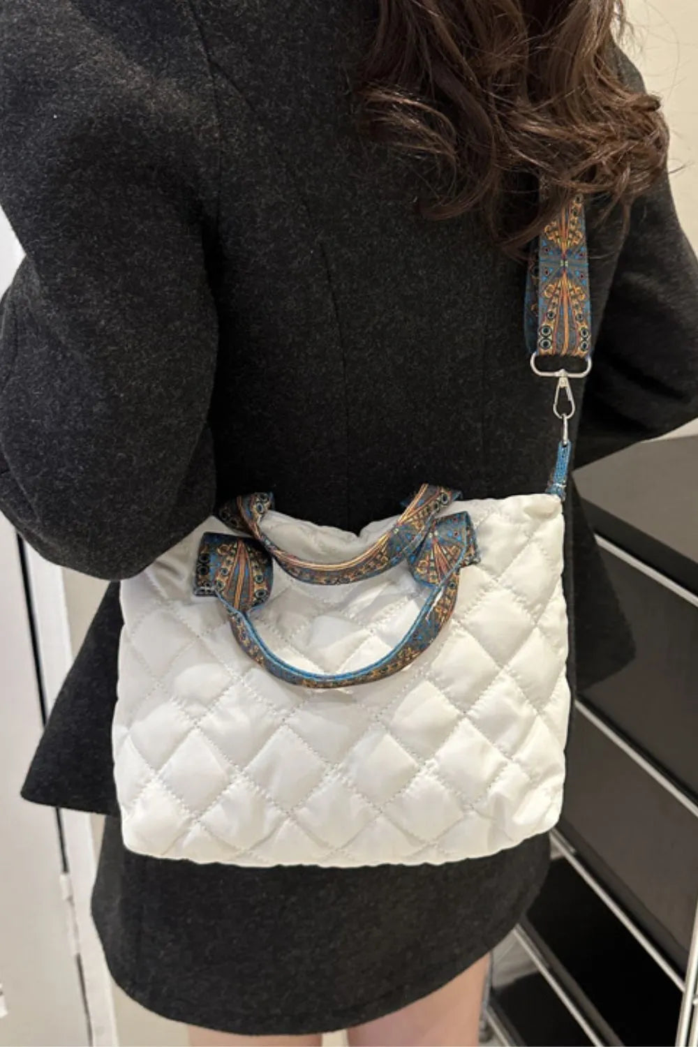 Cloud-Quilted Slouch Handbag