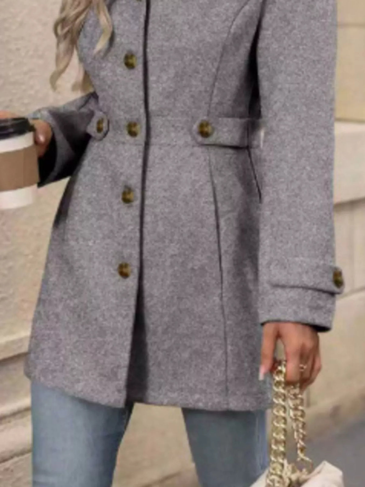 Belted Longline Trench Coat