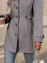 Belted Longline Trench Coat