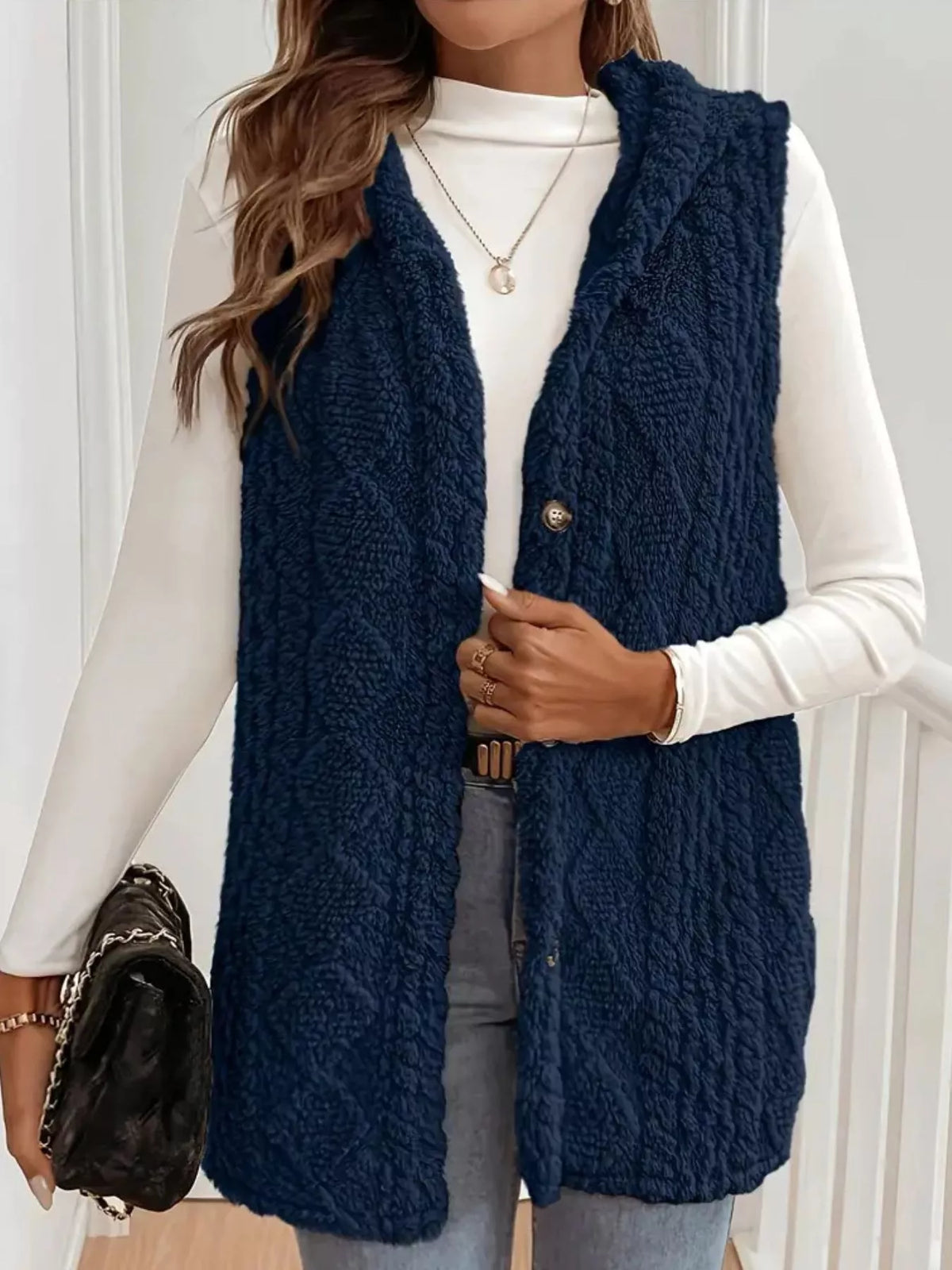 Snug Sherpa Hooded Gilet