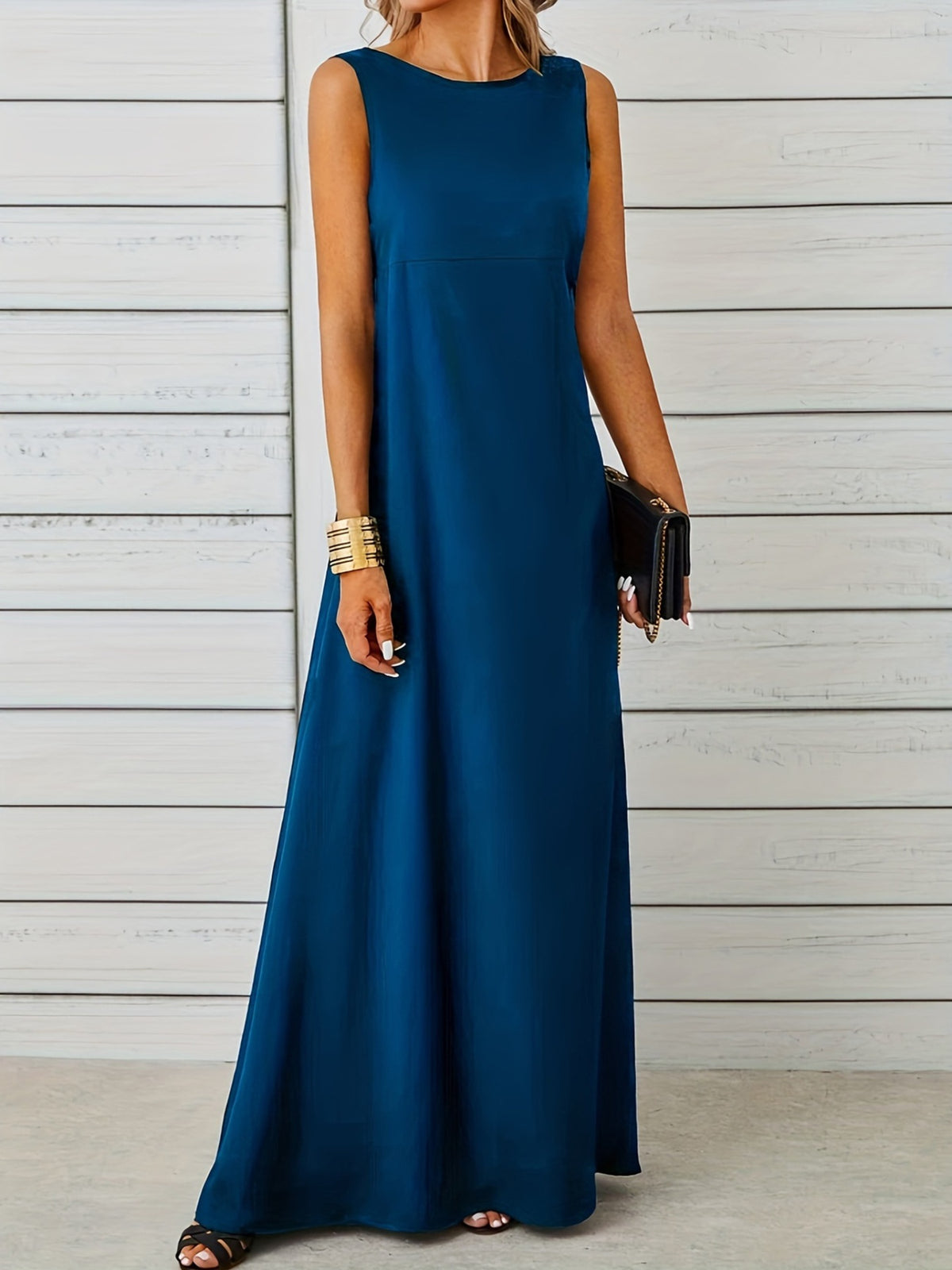 Breezy Sleeveless Maxi Dress