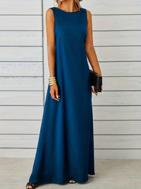 Breezy Sleeveless Maxi Dress